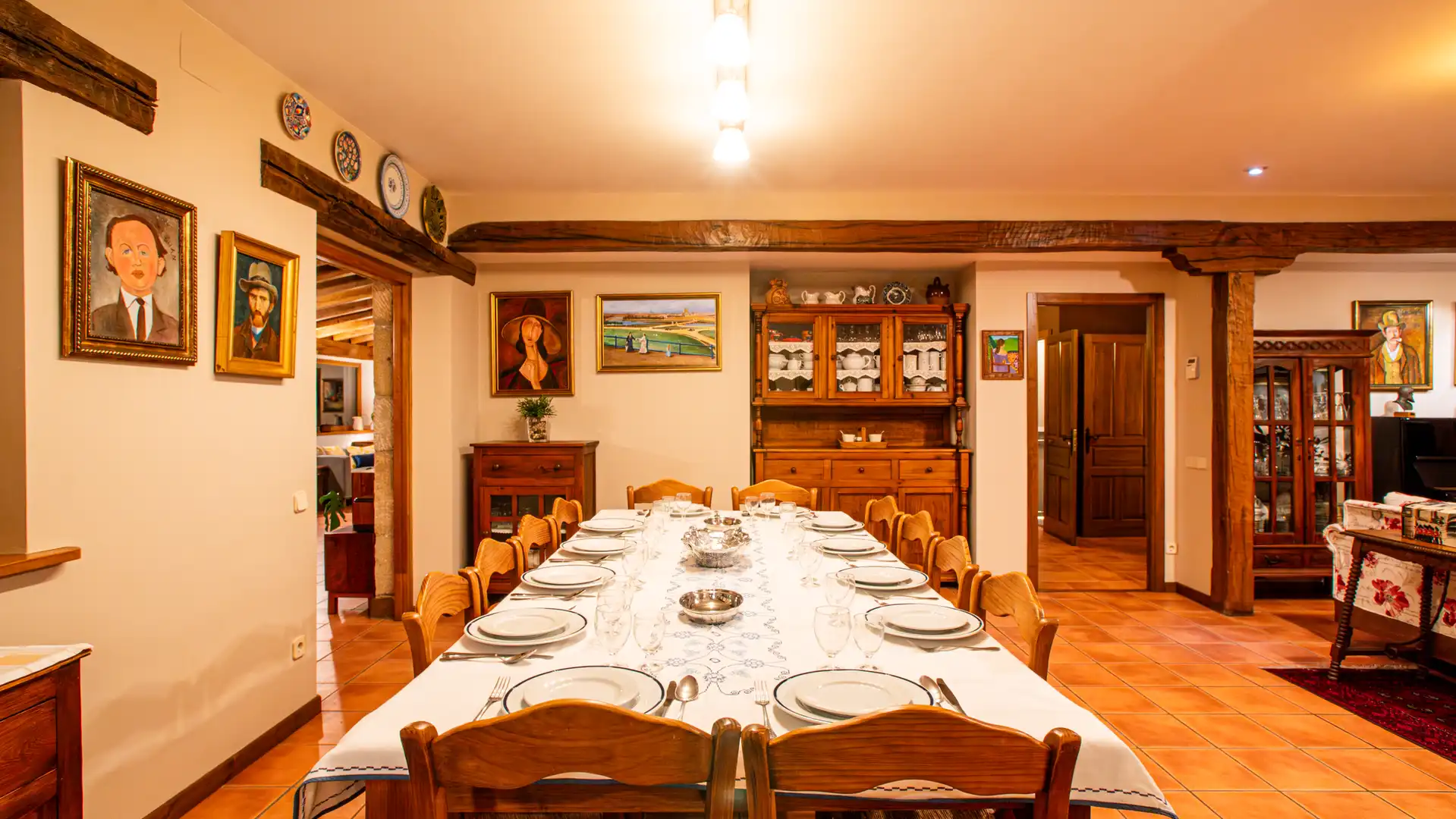 Comedor de Casa o chalet en venta en Villafufre con Jardín privado y Amueblado