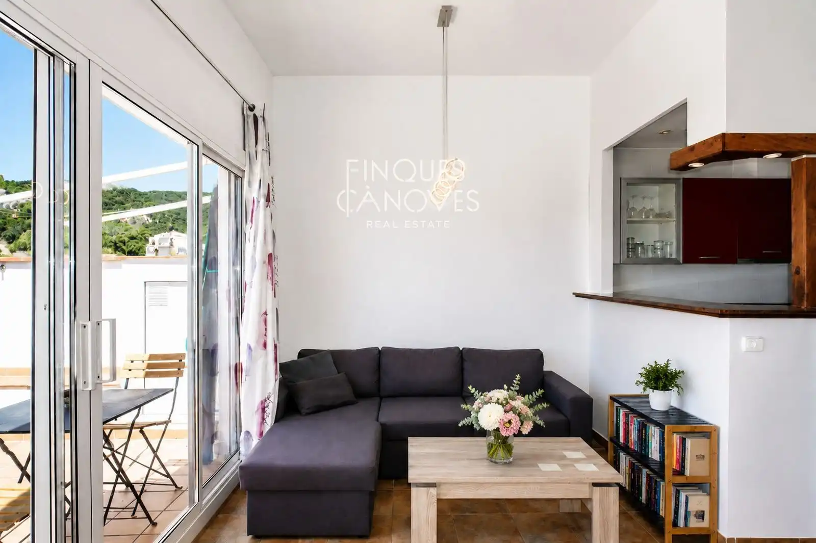 Living room of Duplexes for sale in Tossa de Mar  with Air Conditioner, Terrace and Furnished
