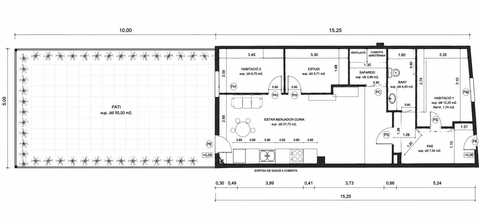 Terraced house with garden for sale in Creu de Barberà - Sector Sud, imagen 7