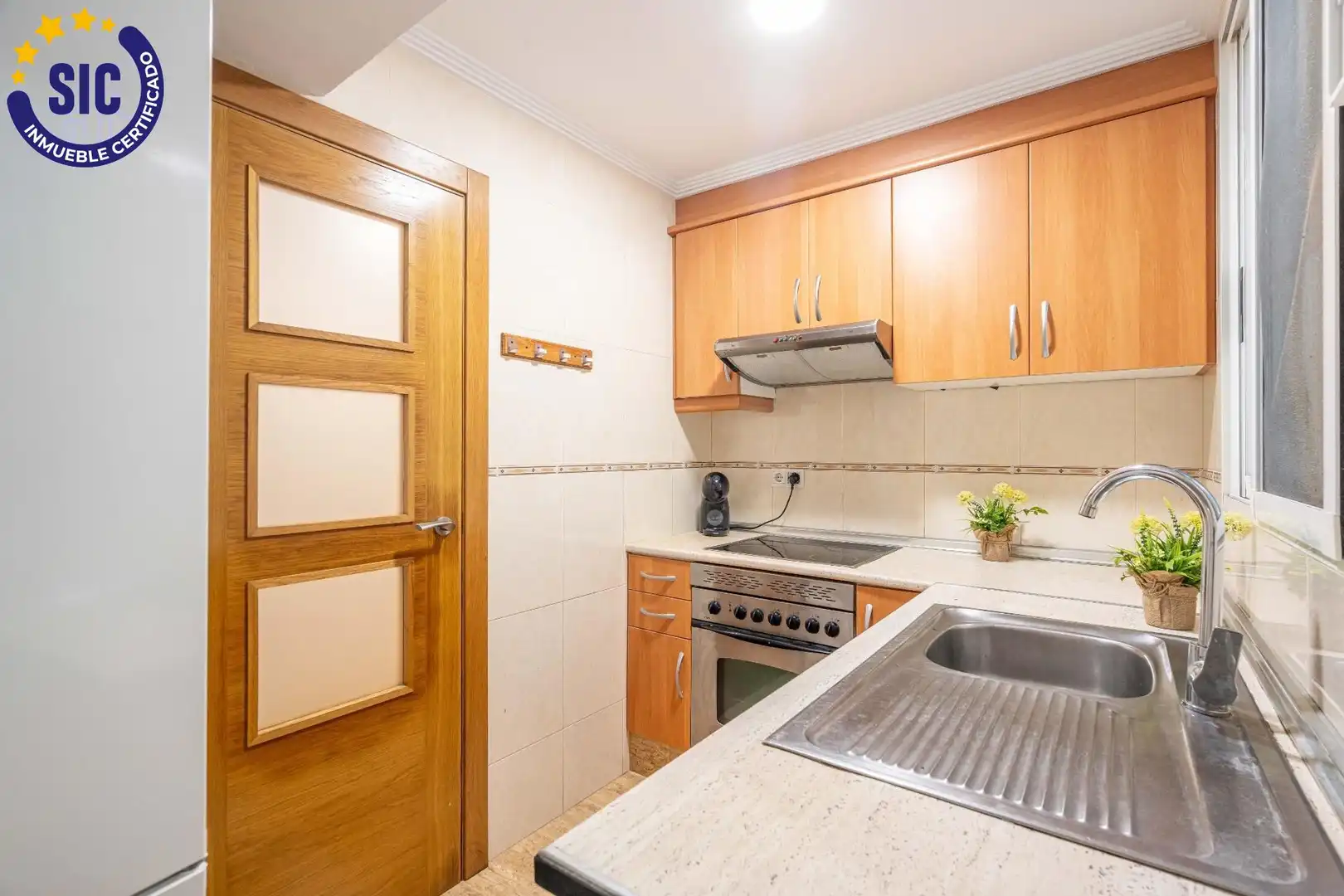 Cuina de Apartament en venda en Sueca amb Terrassa i Balcó