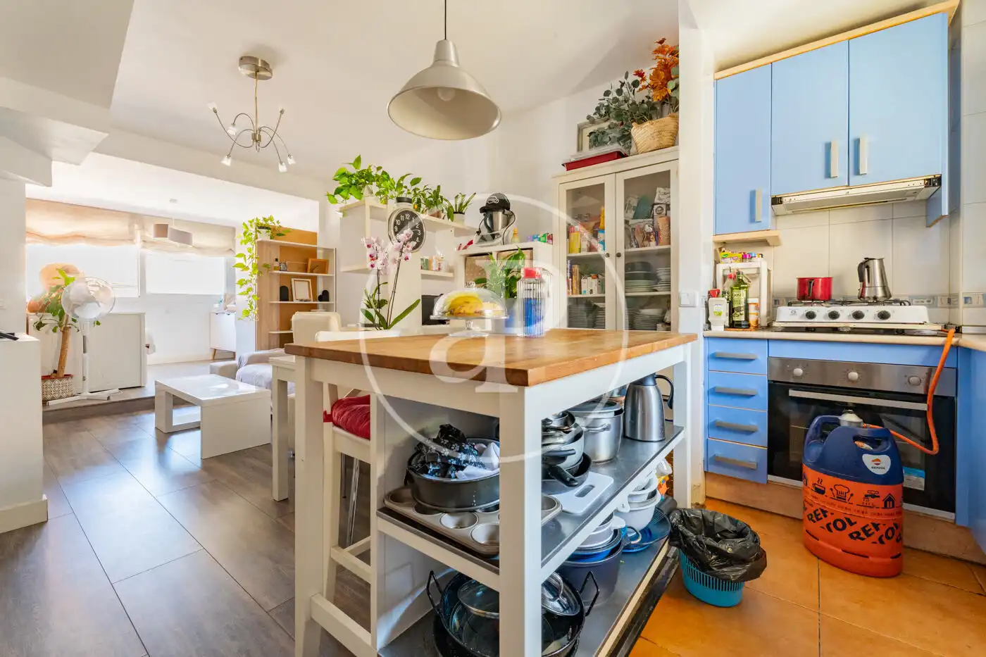 Cocina de Ático en venta en Madrid con Aire acondicionado y Calefacción