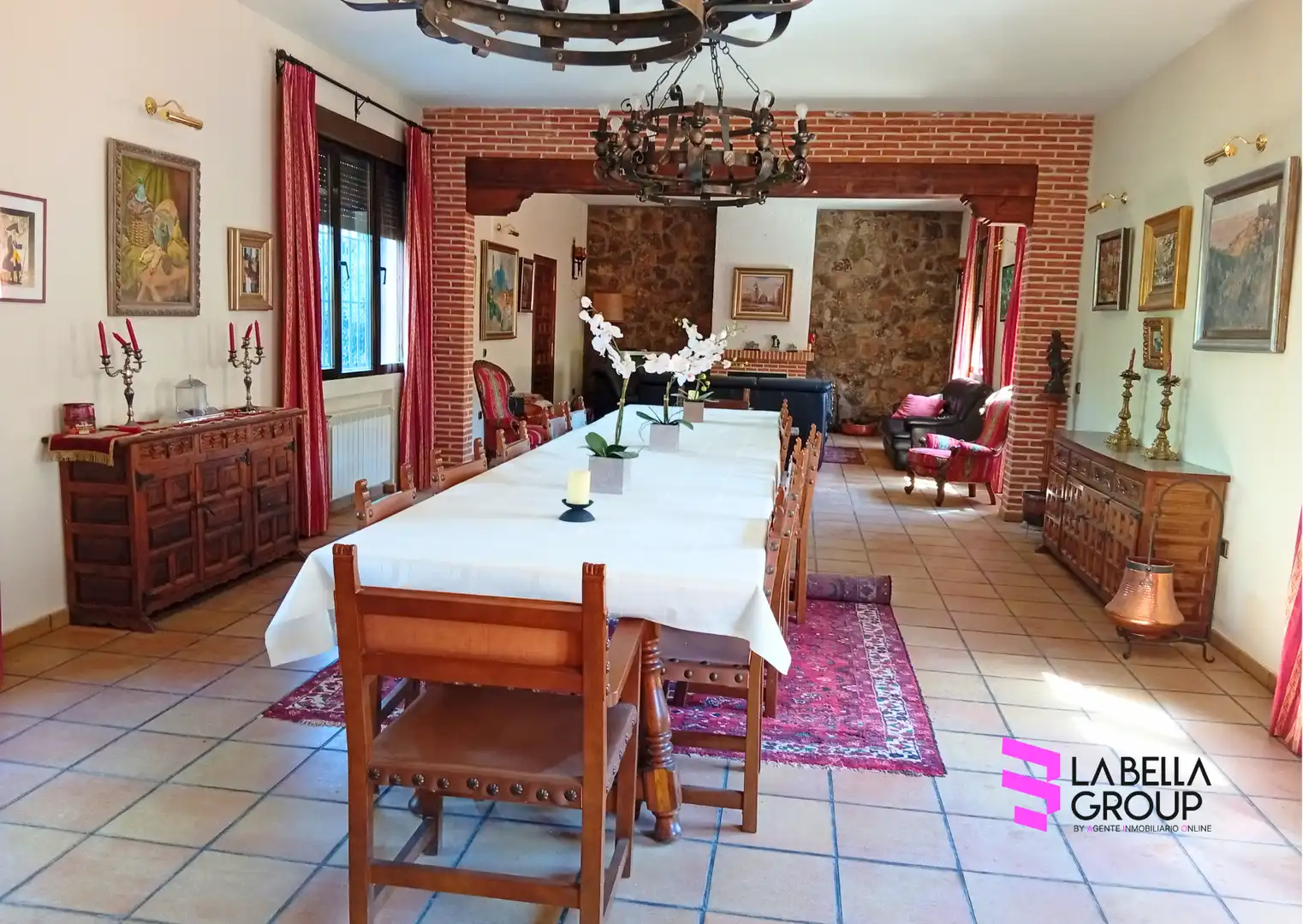 Comedor de Casa o chalet en venta en Ribatejada con Calefacción, Jardín privado y Terraza