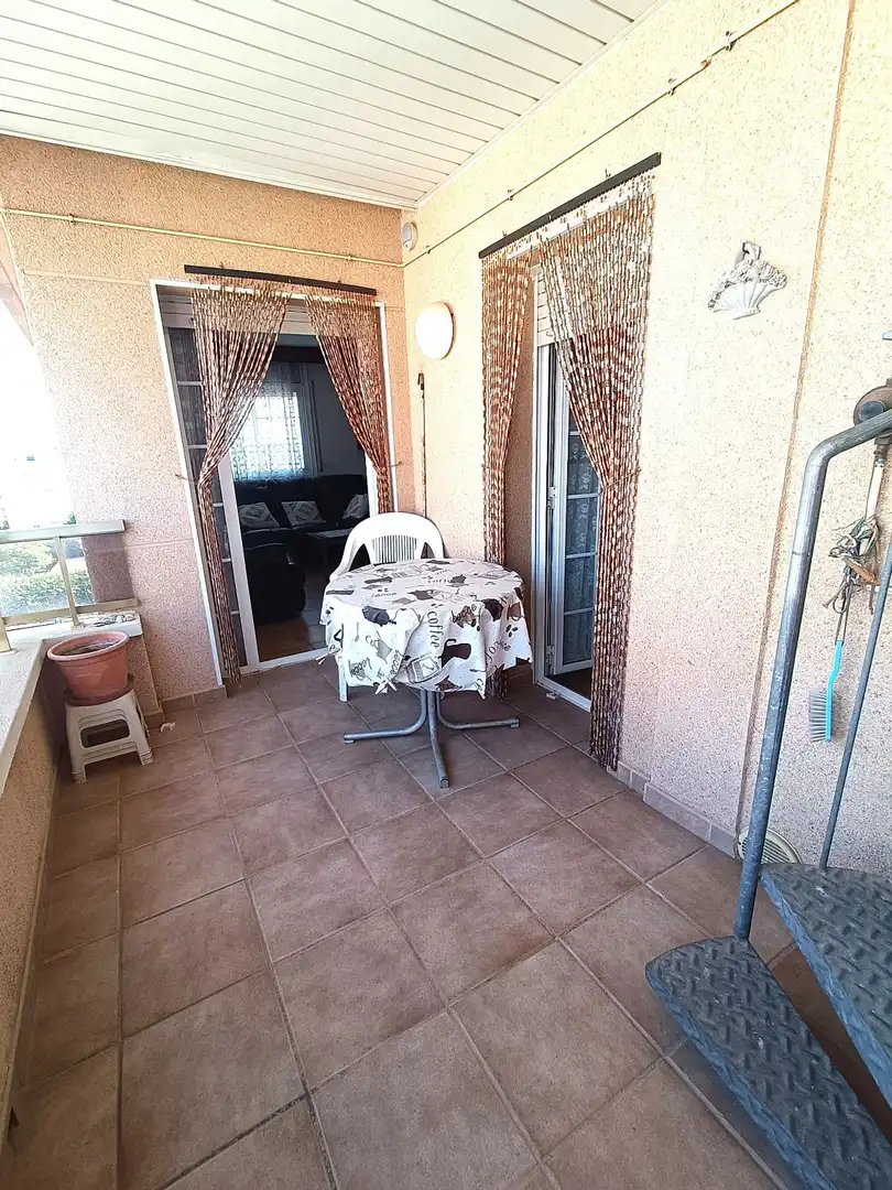 Terrasse von Dachboden zum Verkauf in Calafell mit Klimaanlage, Heizung und Terrasse