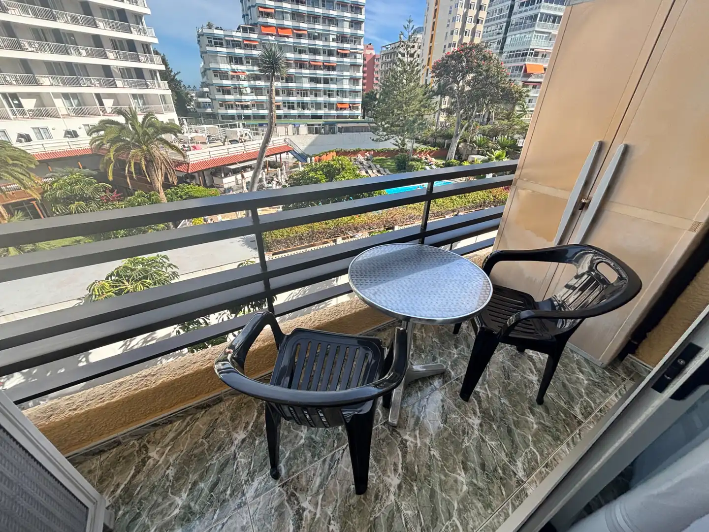 Terraza de Piso de alquiler en Puerto de la Cruz con Amueblado y Balcón