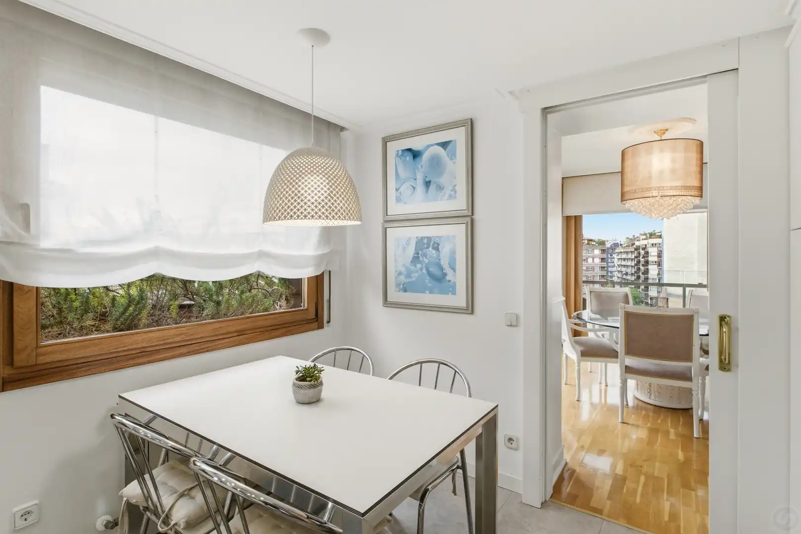Dining room of Duplexes for sale in Girona  with Air Conditioner, Heating and Terrace