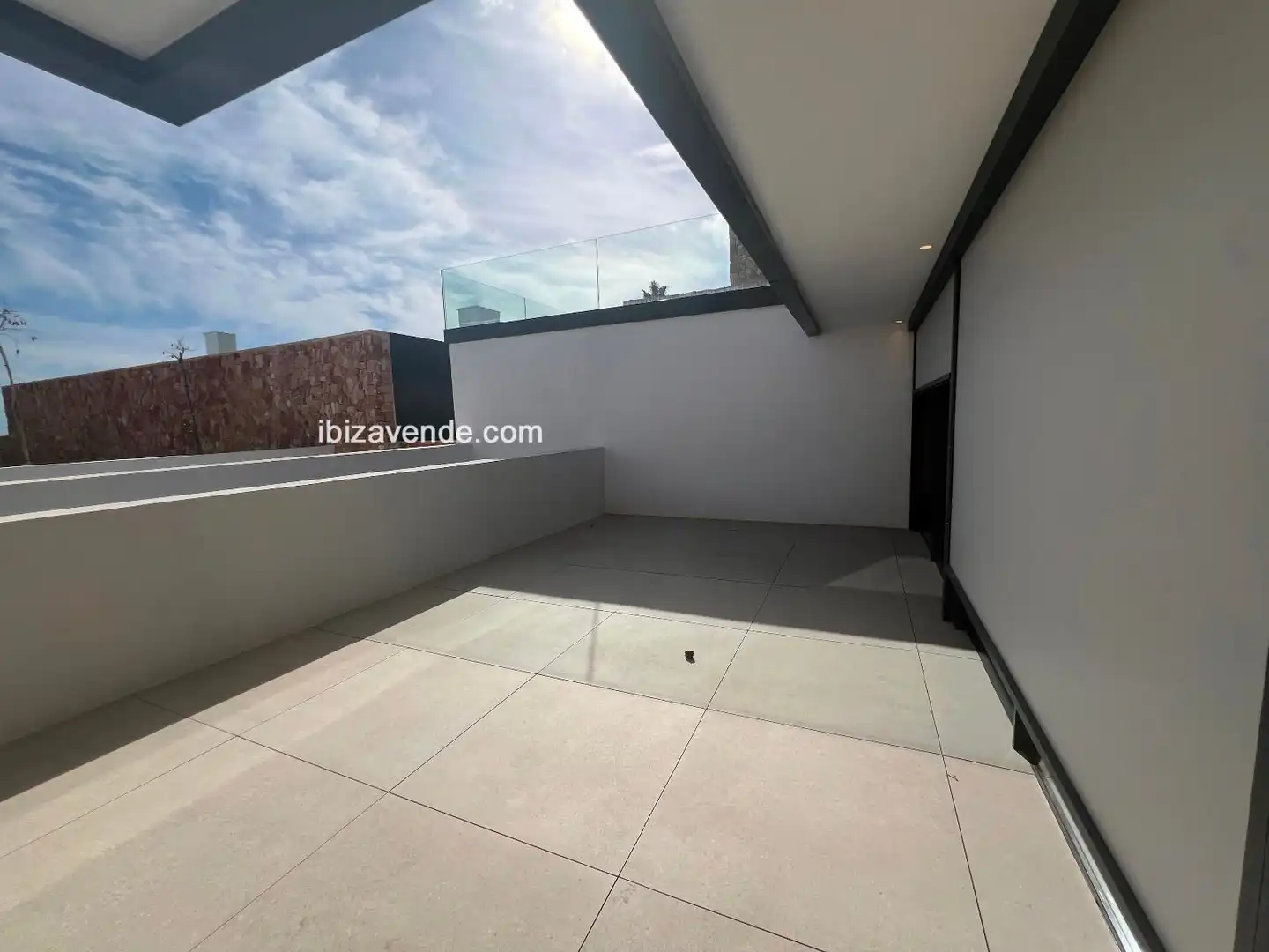 Terraza de Casa o chalet de alquiler en Santa Eulària des Riu con Aire acondicionado, Calefacción y Jardín privado