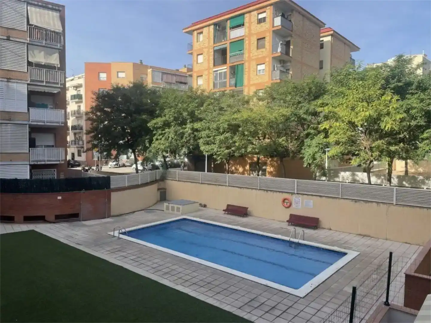 Swimming pool of Flat for sale in Sant Andreu de la Barca, Barcelona