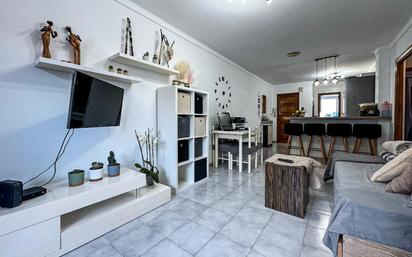 Living room of Attic for sale in Alcúdia  with Terrace, Furnished and Balcony