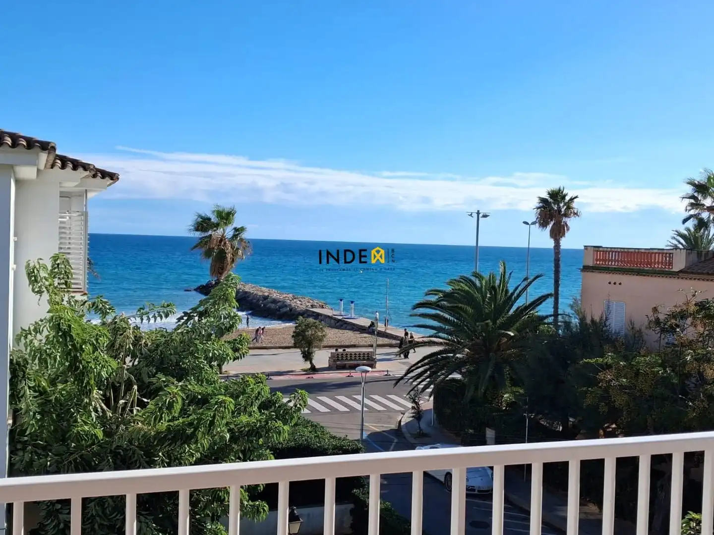 Vista exterior de Apartament en venda en Sitges amb Aire condicionat