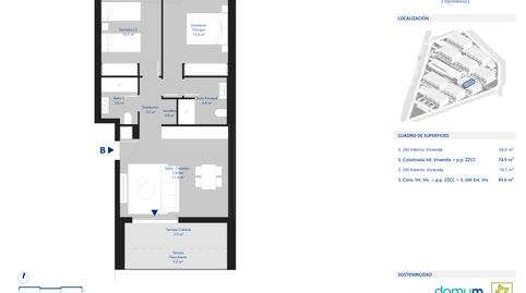 Photo 2 from new construction home in Flat for sale in Ocira  Parcela M, Arico, Santa Cruz de Tenerife