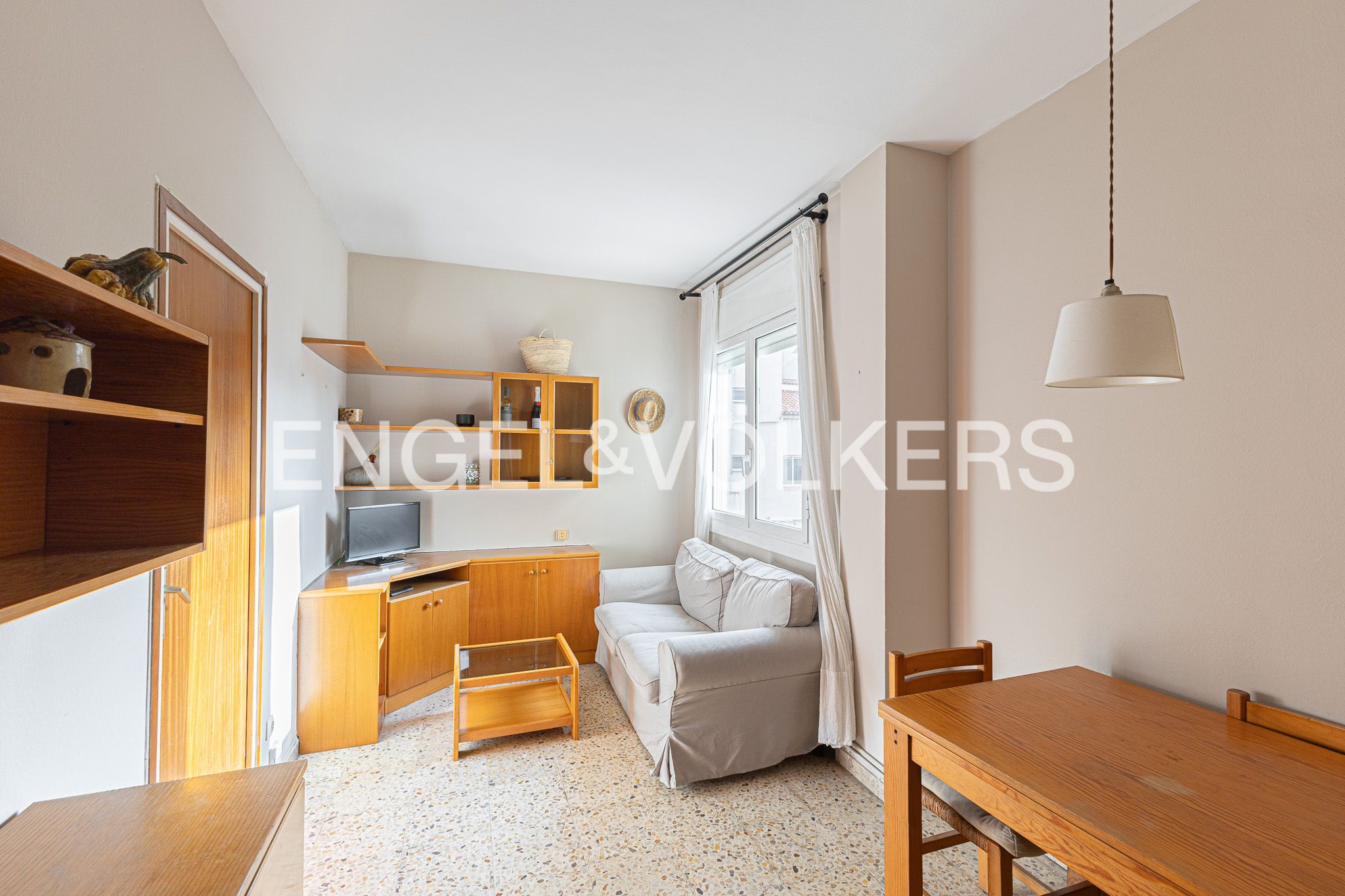 Wohnzimmer von Wohnung zum Verkauf in  Barcelona Capital mit Heizung