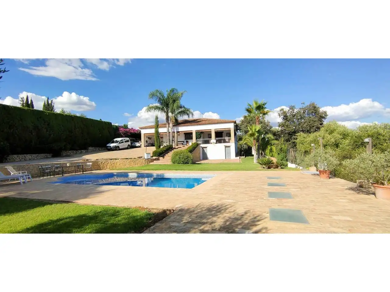 Jardí de Casa o xalet en venda en Hornachuelos amb Jardí privat, Terrassa i Piscina