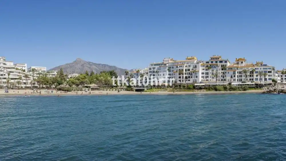 Vista exterior de Apartament de lloguer en Marbella amb Aire condicionat, Terrassa i Moblat