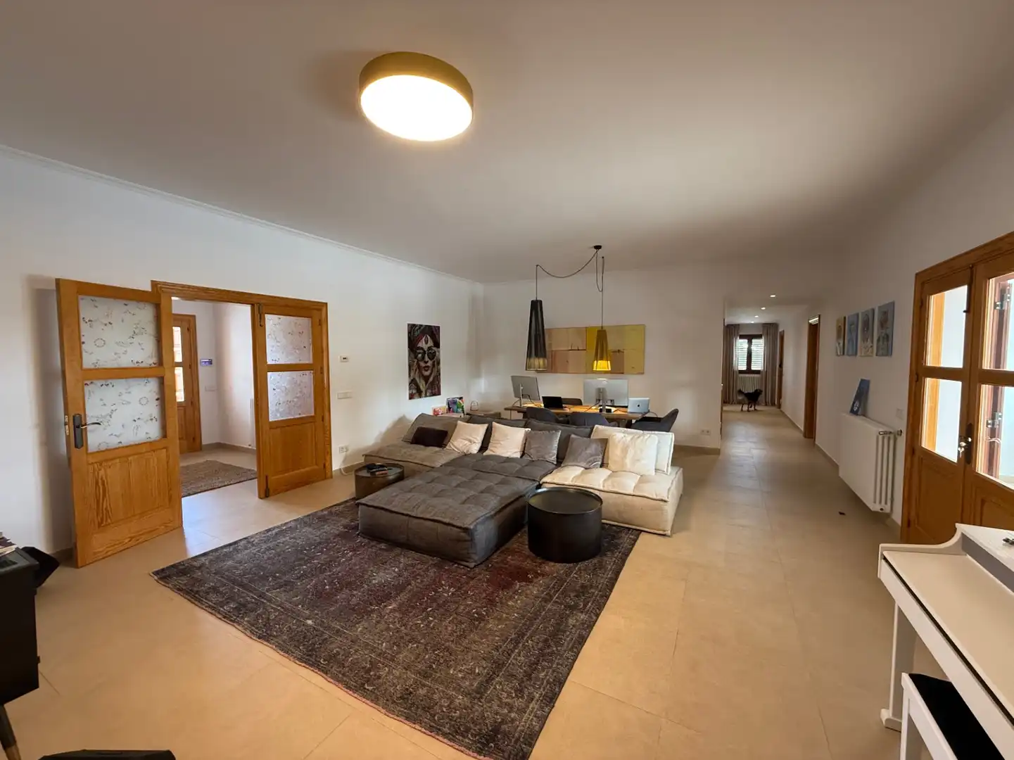 Living room of Houses for sale in Sant Joan de Labritja  with Air Conditioner, Heating and Terrace