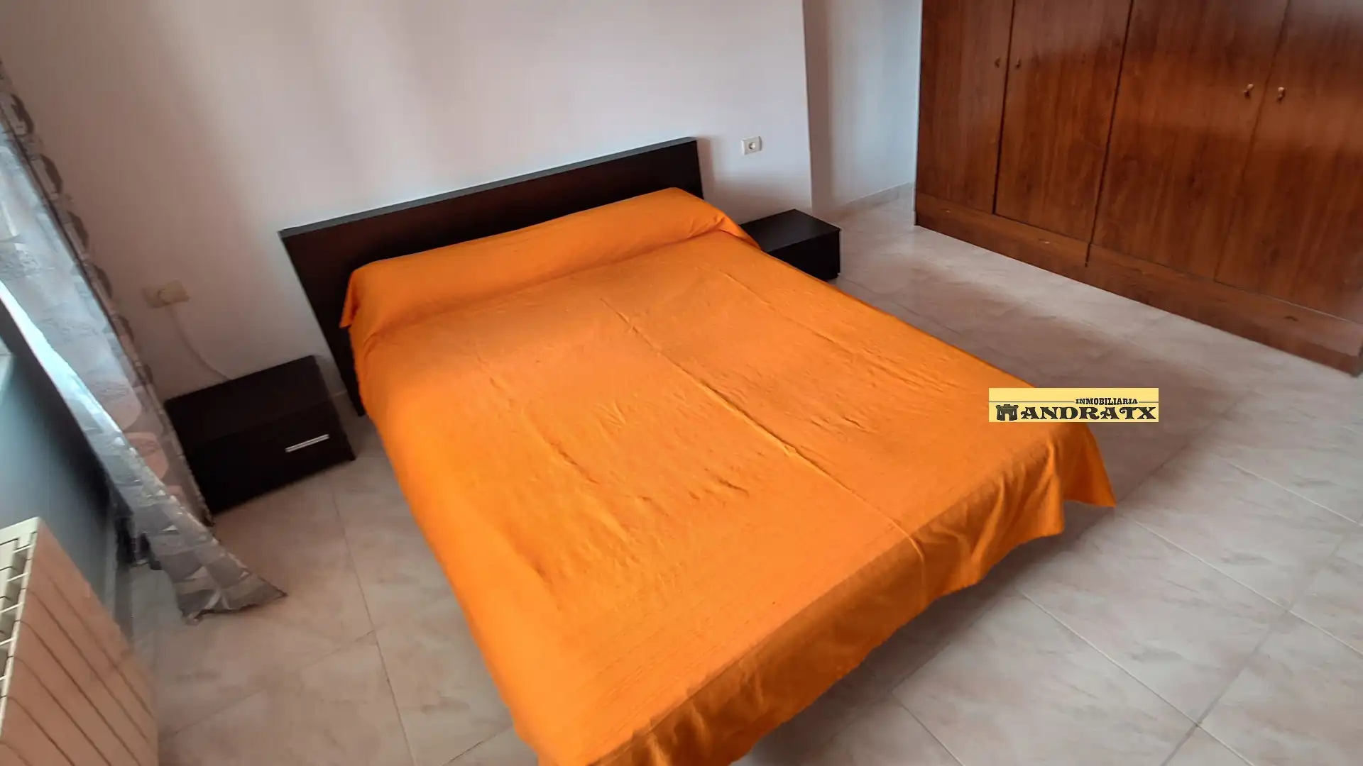 Schlafzimmer von Wohnung zum Verkauf in Ferrol mit Heizung, Möbliert und Balkon