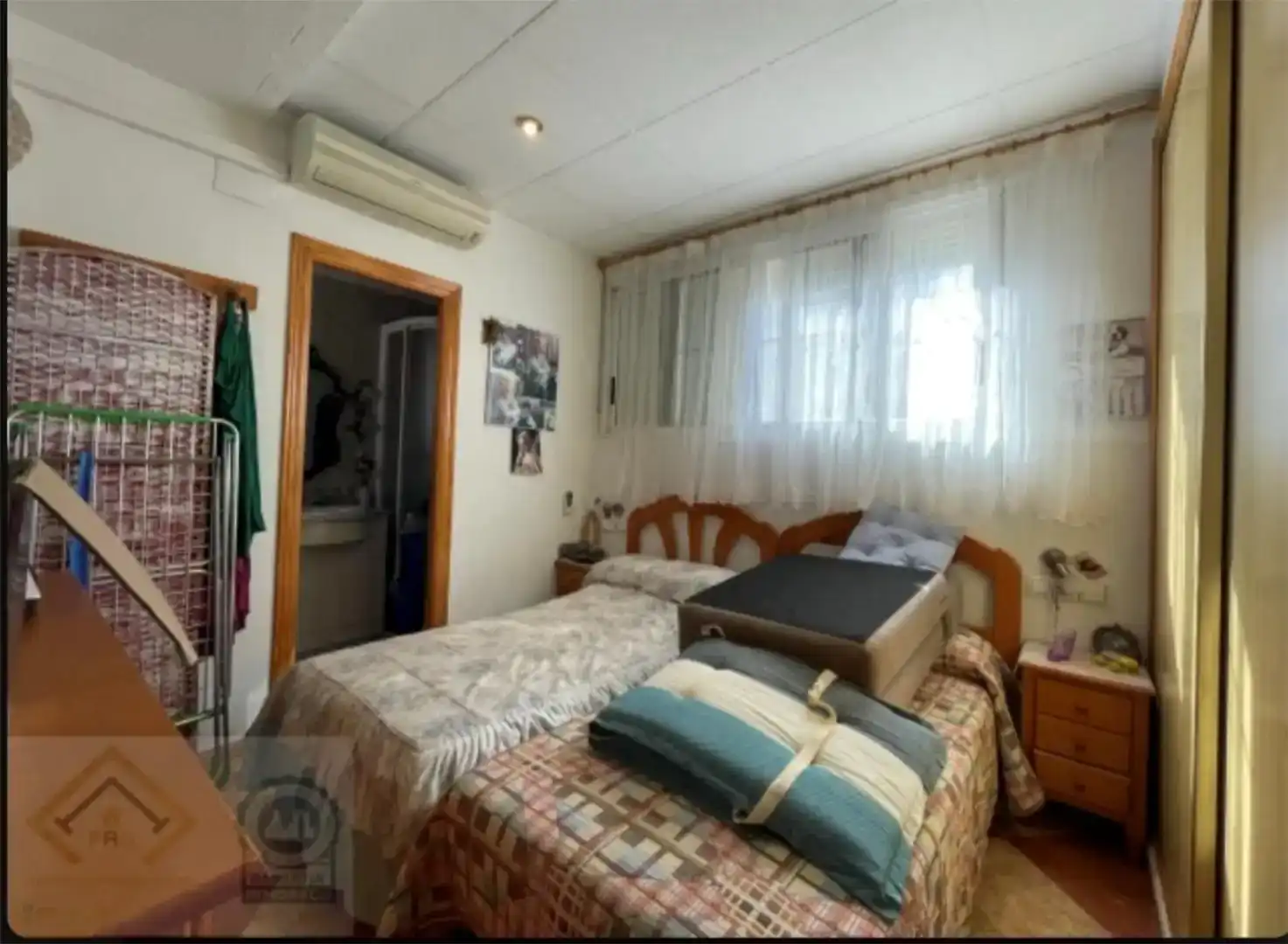 Bedroom of Flat for sale in Benidorm  with Air Conditioner and Balcony