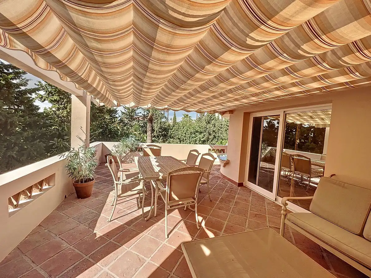 Terraza de Casa o chalet en venta en Mijas con Aire acondicionado, Calefacción y Jardín privado