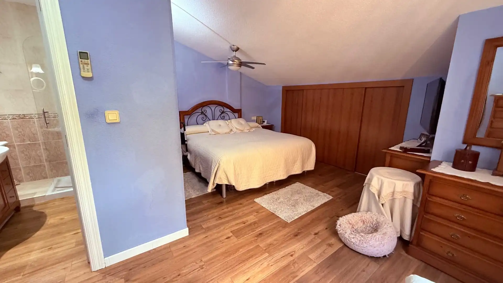 Bedroom of Detached homes for sale in La Nucia  with Air Conditioner, Heating and Private garden