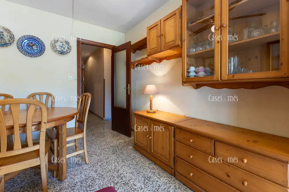 Comedor de Apartamento en venta en La Pobla de Farnals con Terraza, Amueblado y Piscina comunitaria