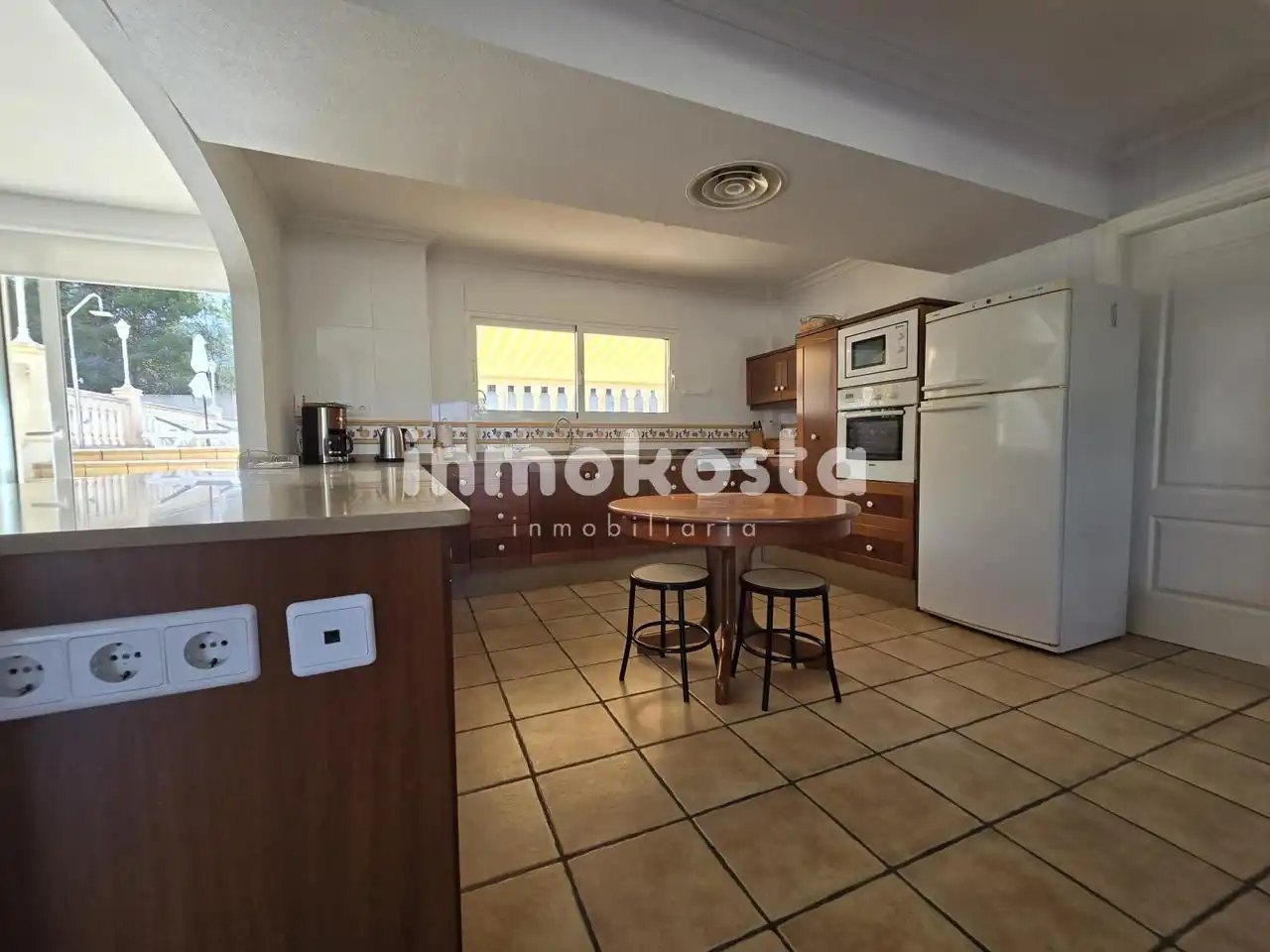 Kitchen of Houses for sale in L'Alfàs del Pi  with Air Conditioner, Heating and Private garden
