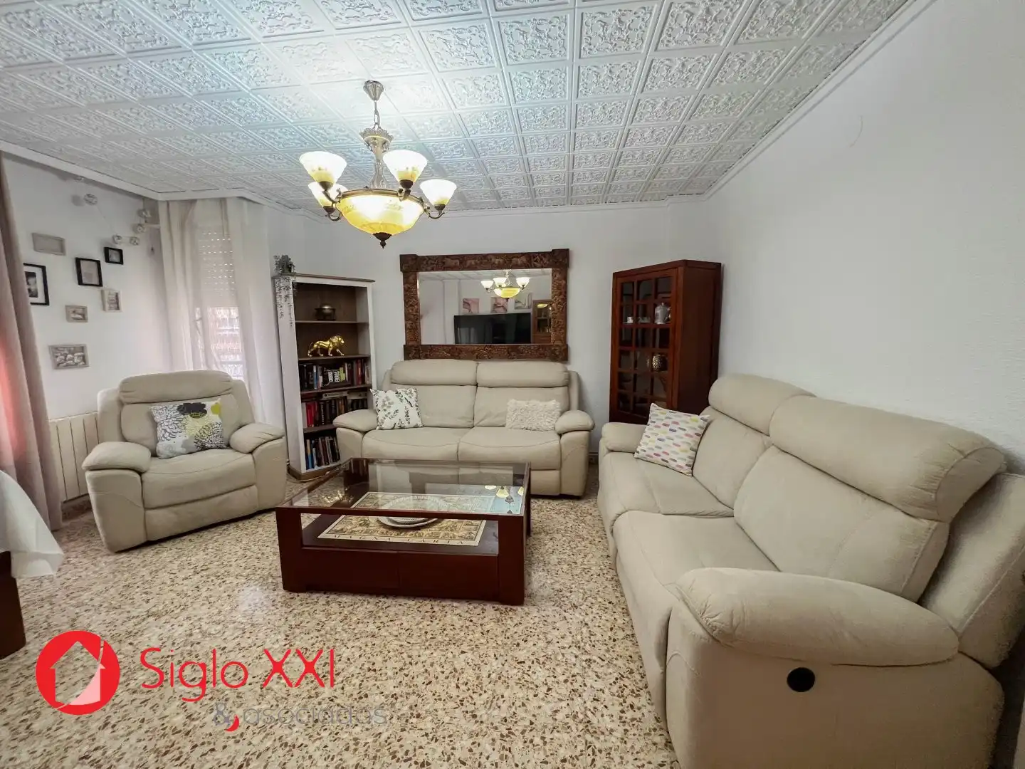 Living room of Flat for sale in Almazora / Almassora  with Furnished