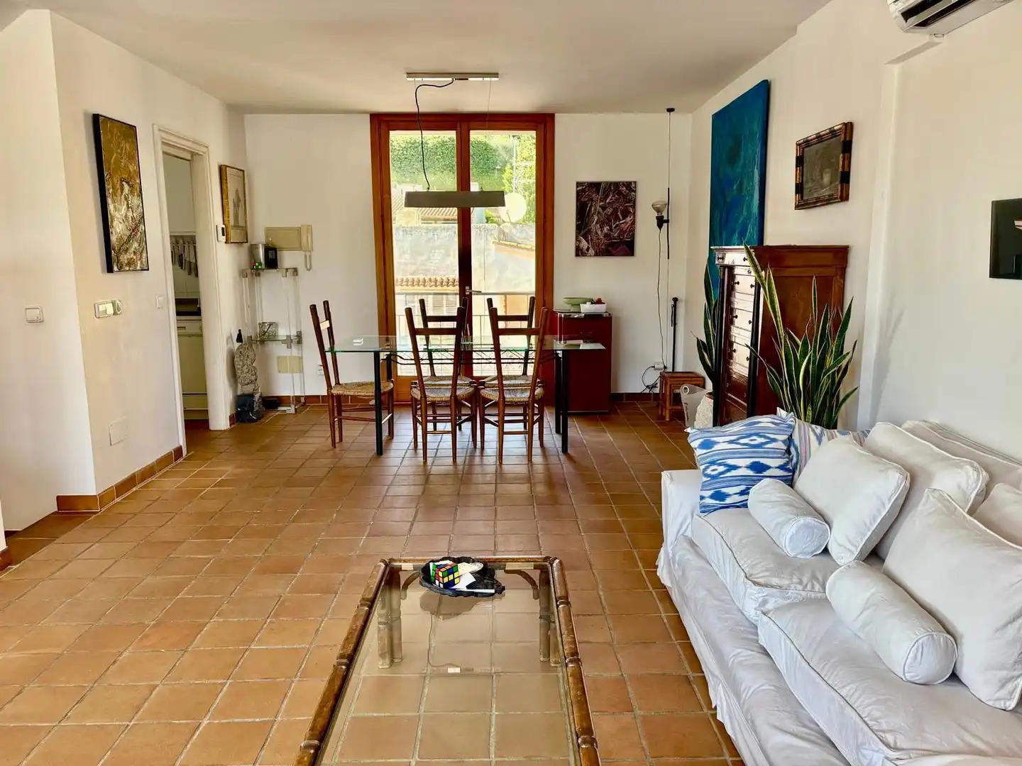 Sala de estar de Ático de alquiler en Andratx con Terraza, Amueblado y Alarma
