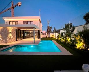 Exterior view of House or chalet for sale in Orihuela  with Air Conditioner, Private garden and Terrace