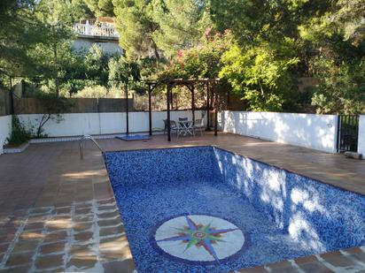 Swimming pool of House or chalet for sale in Albalat dels Tarongers  with Private garden, Parquet flooring and Terrace