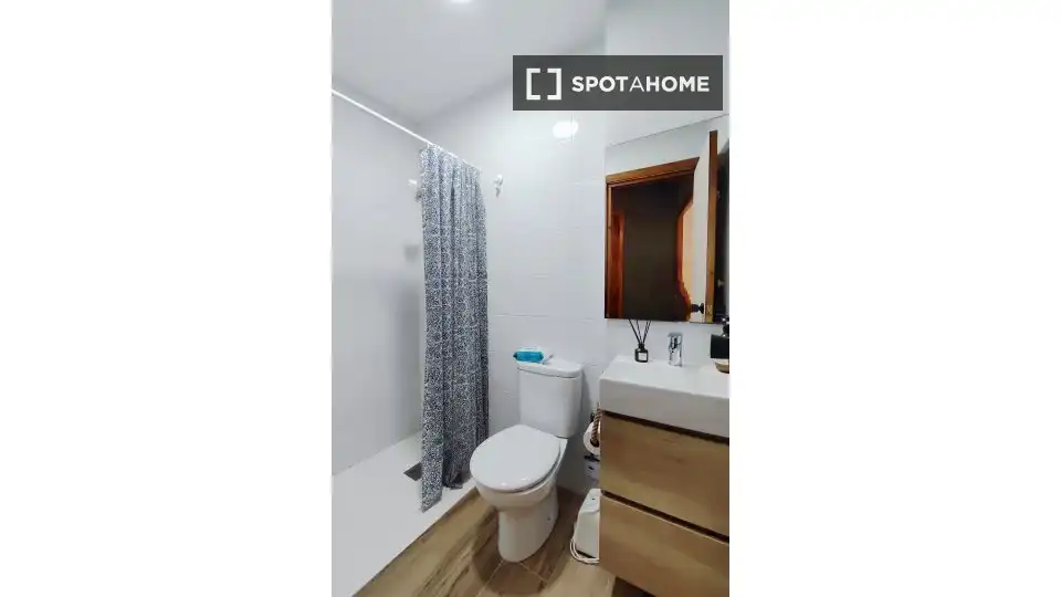 Bathroom of Flat for rent in Bolbaite  with Air Conditioner, Heating and Furnished