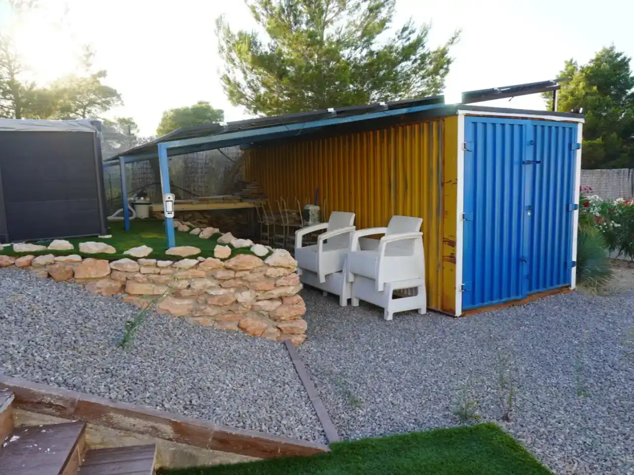 Terrassa de Casa o xalet en venda en Sant Josep de sa Talaia amb Aire condicionat i Piscina