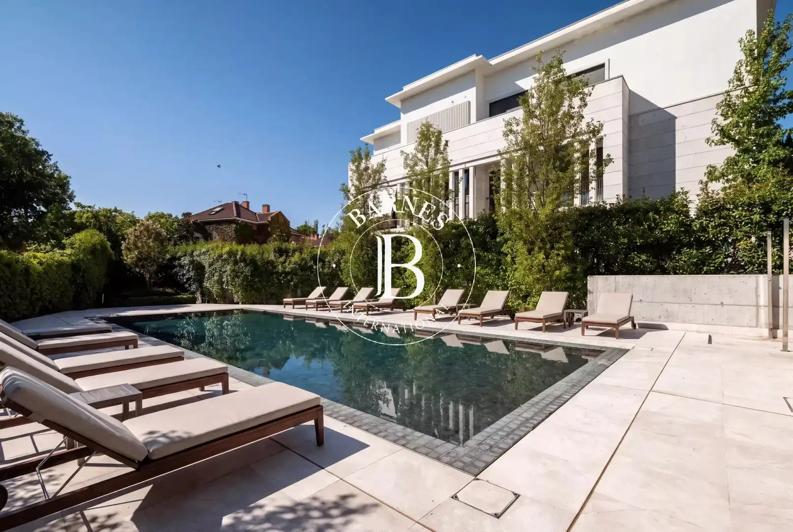Garden of Flat for rent in Madrid  with Air Conditioner, Terrace and Furnished