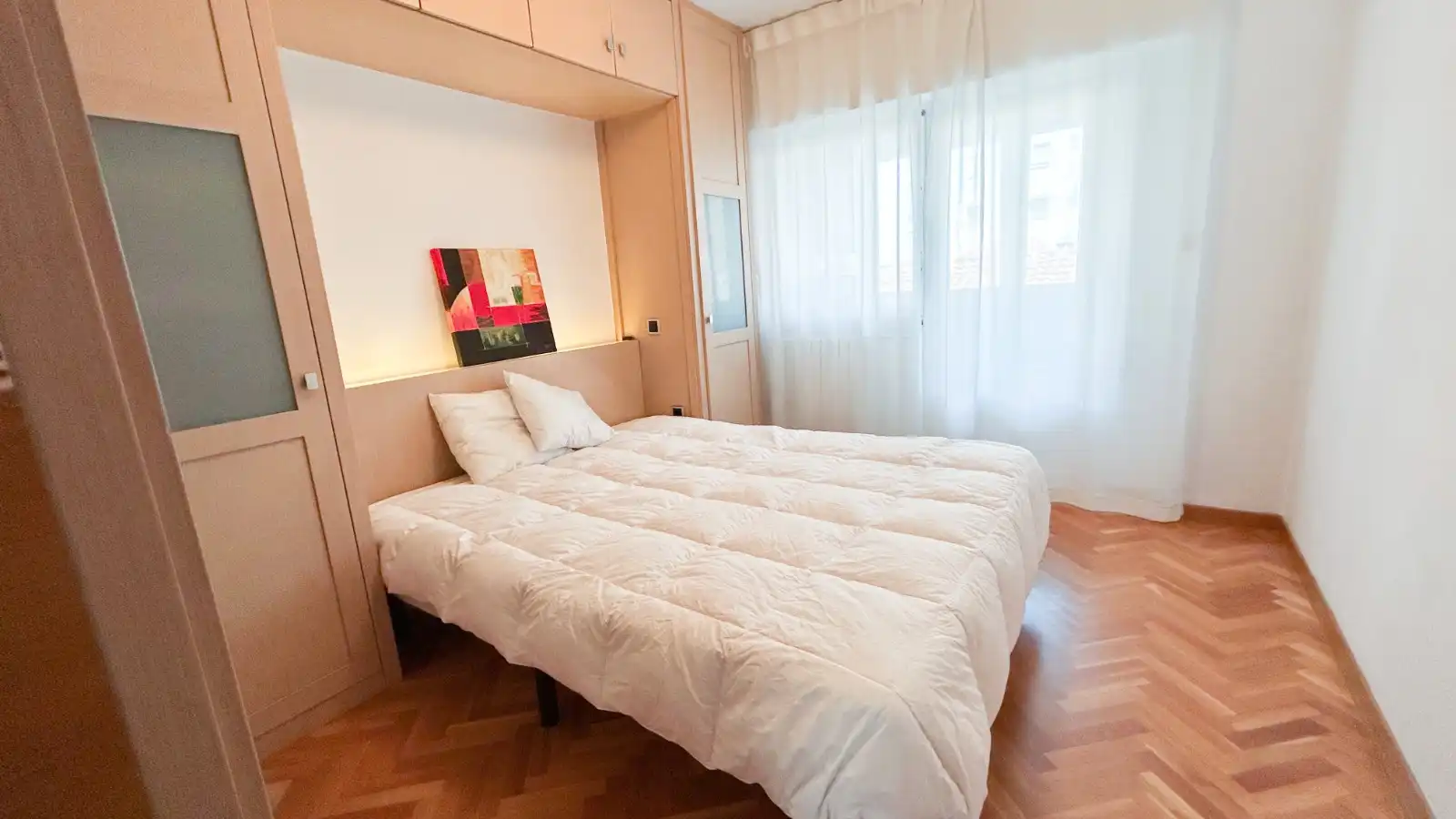 Habitación de Piso de alquiler en Zaragoza con Calefacción, Parquet y Amueblado