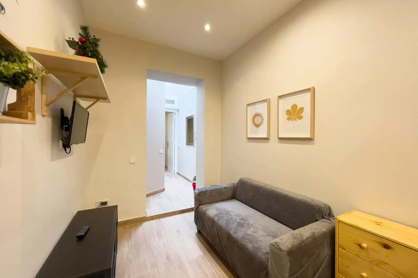 Wohnzimmer von Wohnung zur Miete in Sants - Montjuïc