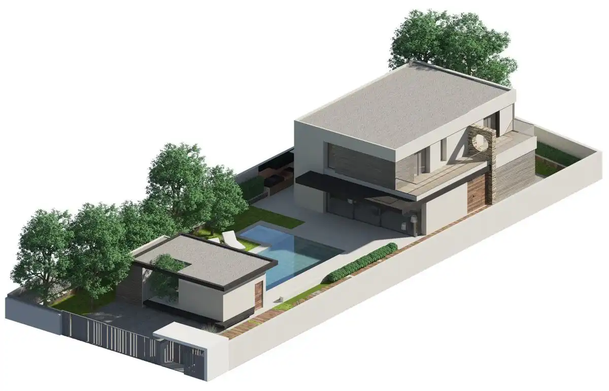Houses for sale in Navajas  with Air Conditioner, Heating and Private garden