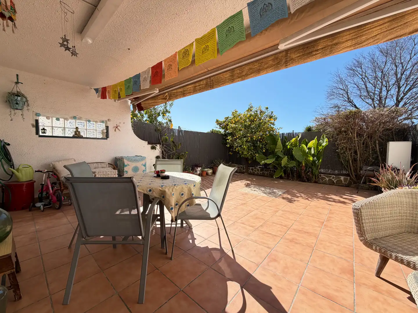 Terraza de Piso en venta en Santa Margarida I Els Monjos con Calefacción, Terraza y Amueblado