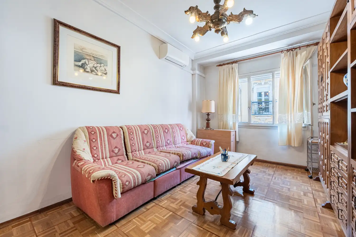Sala de estar de Piso en venta en Madrid con Terraza y Balcón