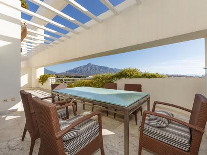 Terrace of Duplex for sale in Marbella  with Air Conditioner and Terrace