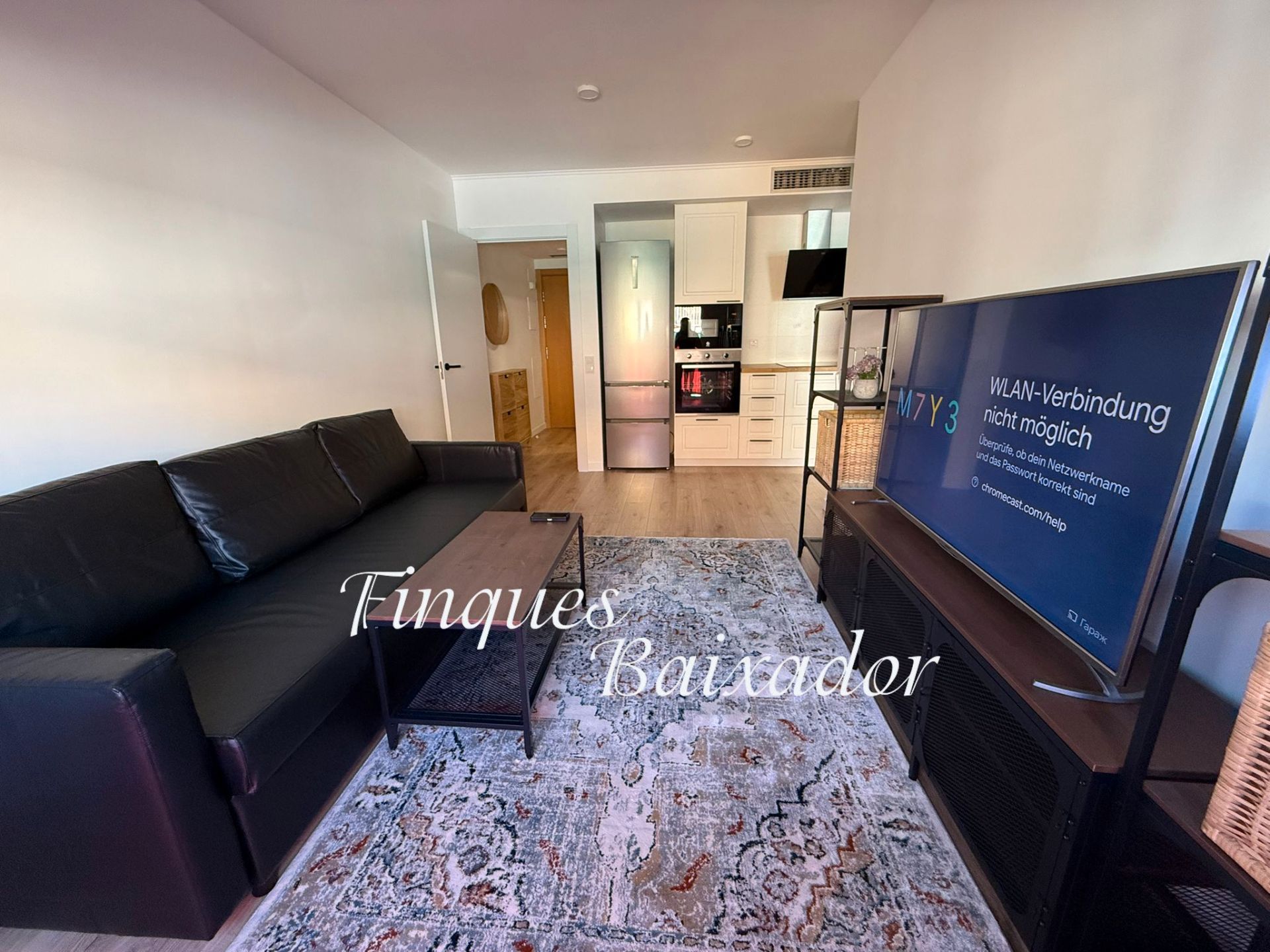 Living room of Flat to rent in Castelldefels  with Air Conditioner, Heating and Furnished