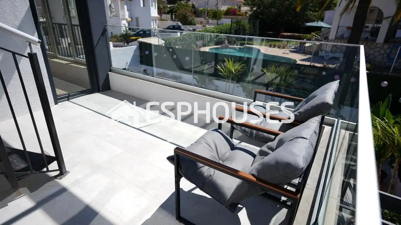 Terrace of Houses for sale in La Nucia  with Air Conditioner, Terrace and Swimming Pool