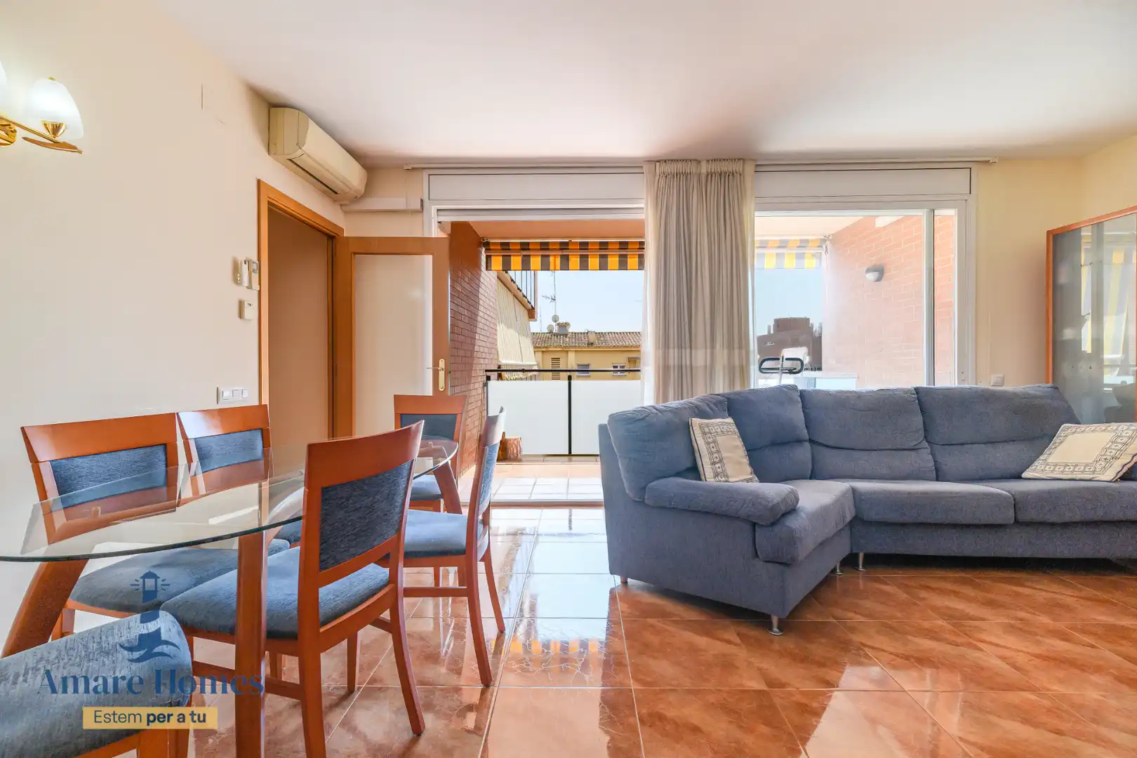 Living room of Flat for sale in Gavà  with Air Conditioner, Heating and Terrace