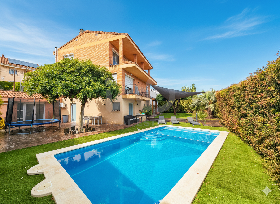 Swimming pool of House or chalet for sale in  Tarragona Capital  with Air Conditioner, Heating and Swimming Pool