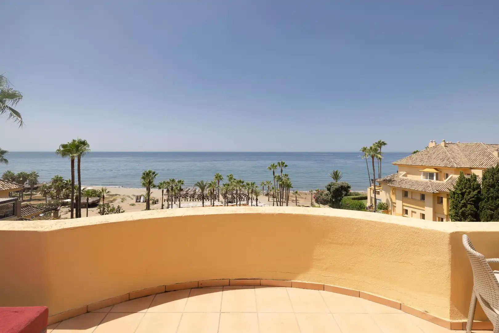 Terrasse von Dachboden zum Verkauf in Marbella mit Klimaanlage, Heizung und Terrasse