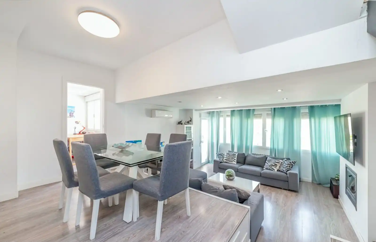 Living room of Duplexes for sale in Rivas-Vaciamadrid  with Air Conditioner, Heating and Terrace