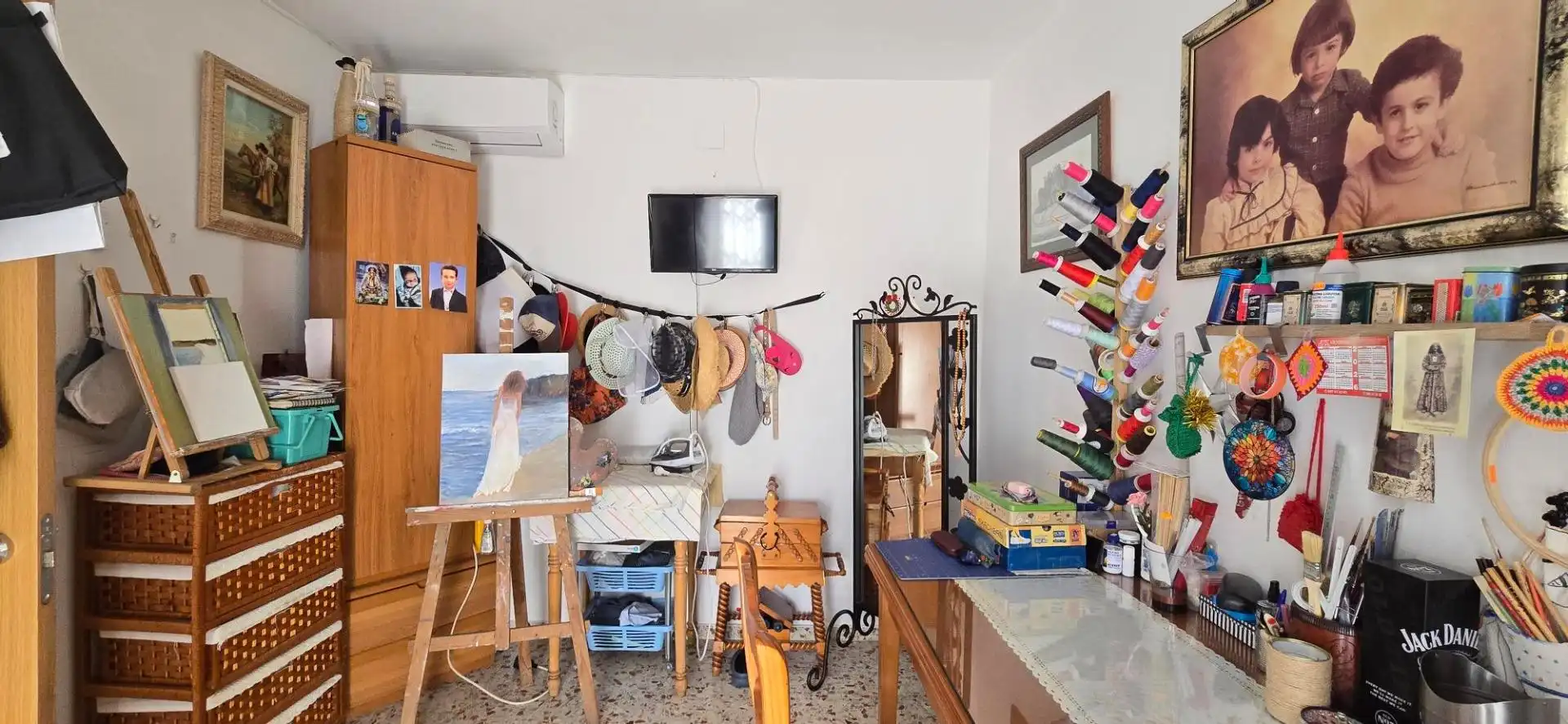 Sala d'estar de Casa o xalet en venda en Córdoba amb Aire condicionat, Terrassa i Balcó