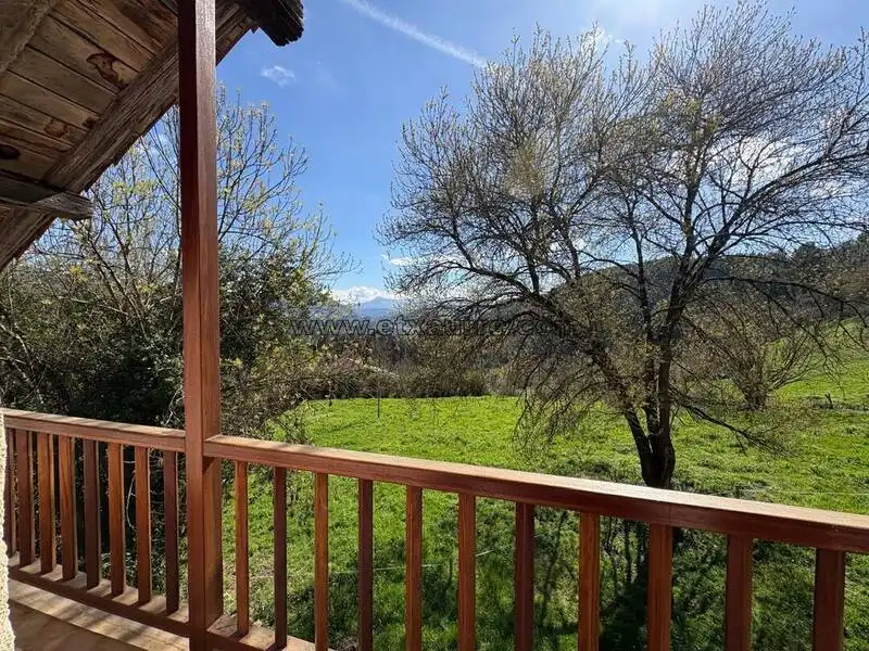 Terrasse von Country house zur Miete in Laudio / Llodio mit Heizung und Balkon