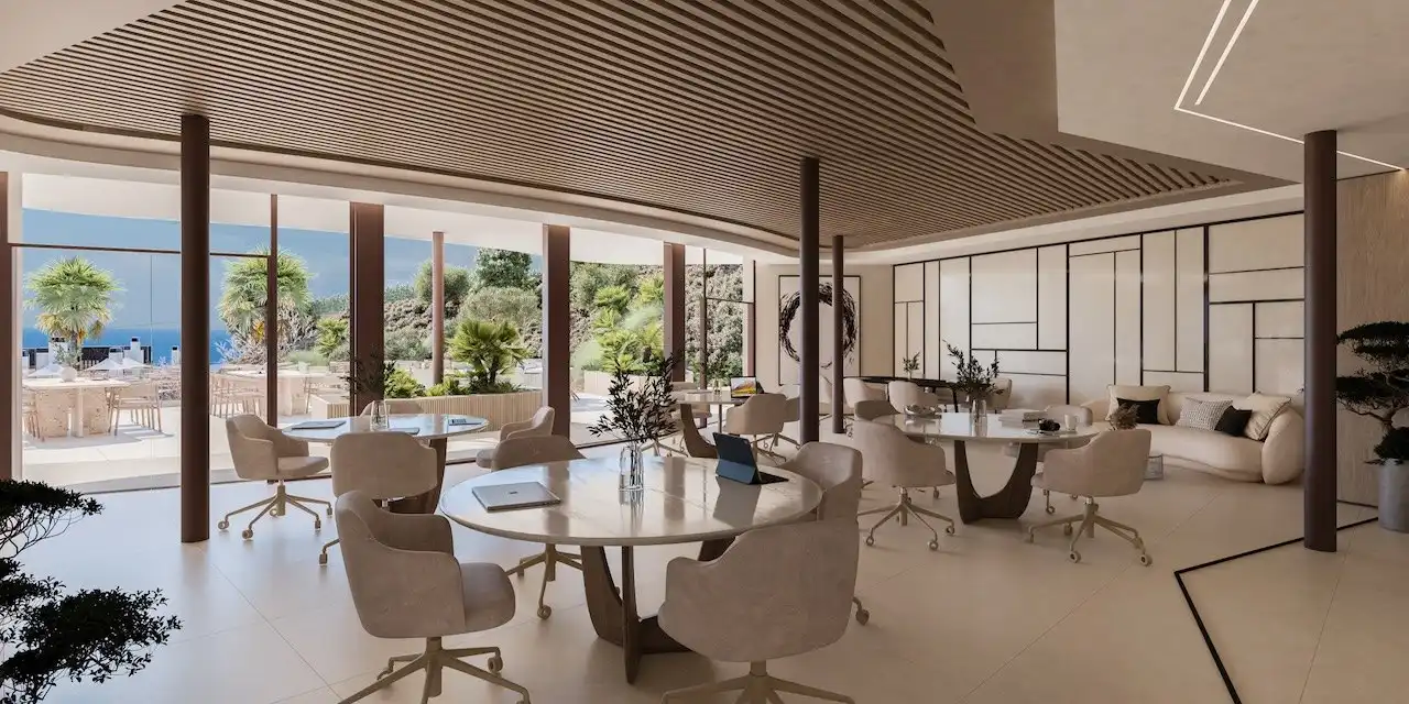 Dining room of Apartments for sale in Ojén  with Air Conditioner, Heating and Terrace