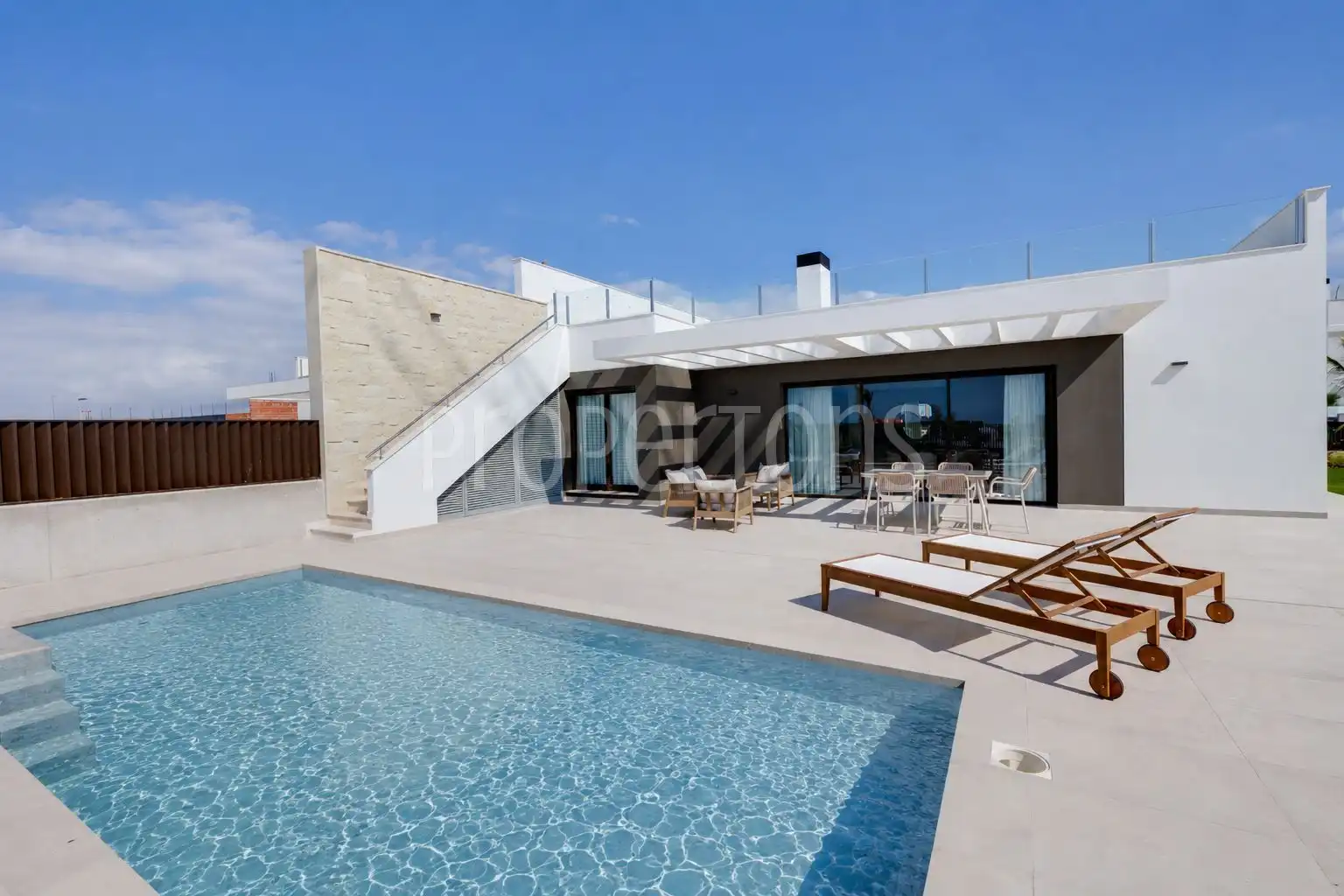 Swimming pool of Houses for sale in Mutxamel