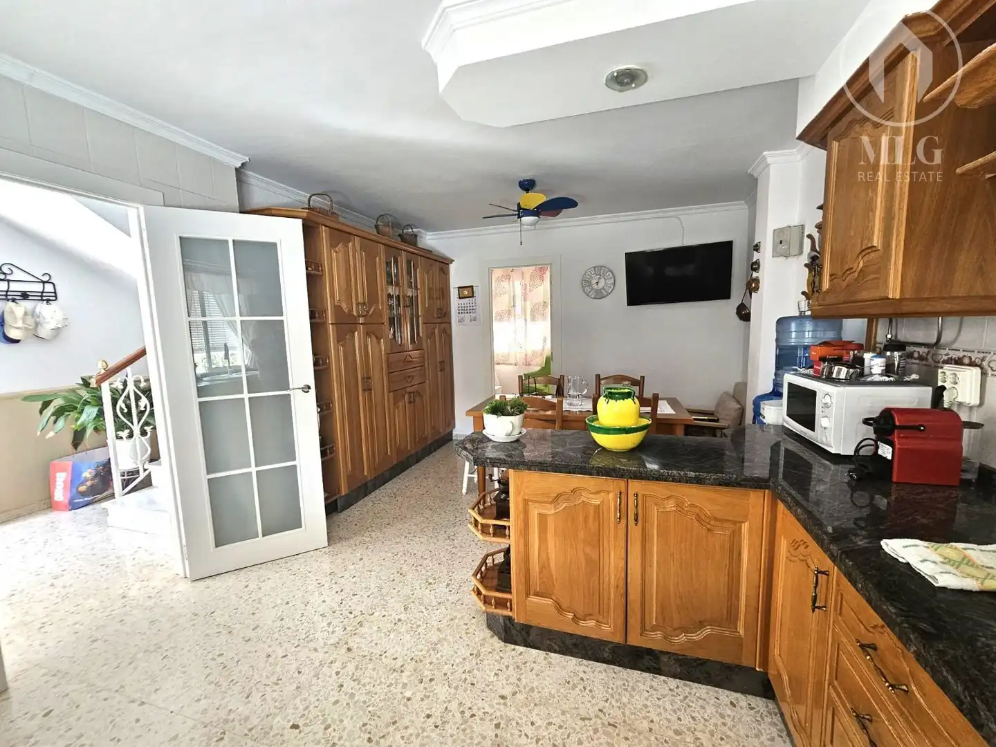Cocina de Casa adosada en venta en Alhaurín de la Torre con Aire acondicionado y Amueblado