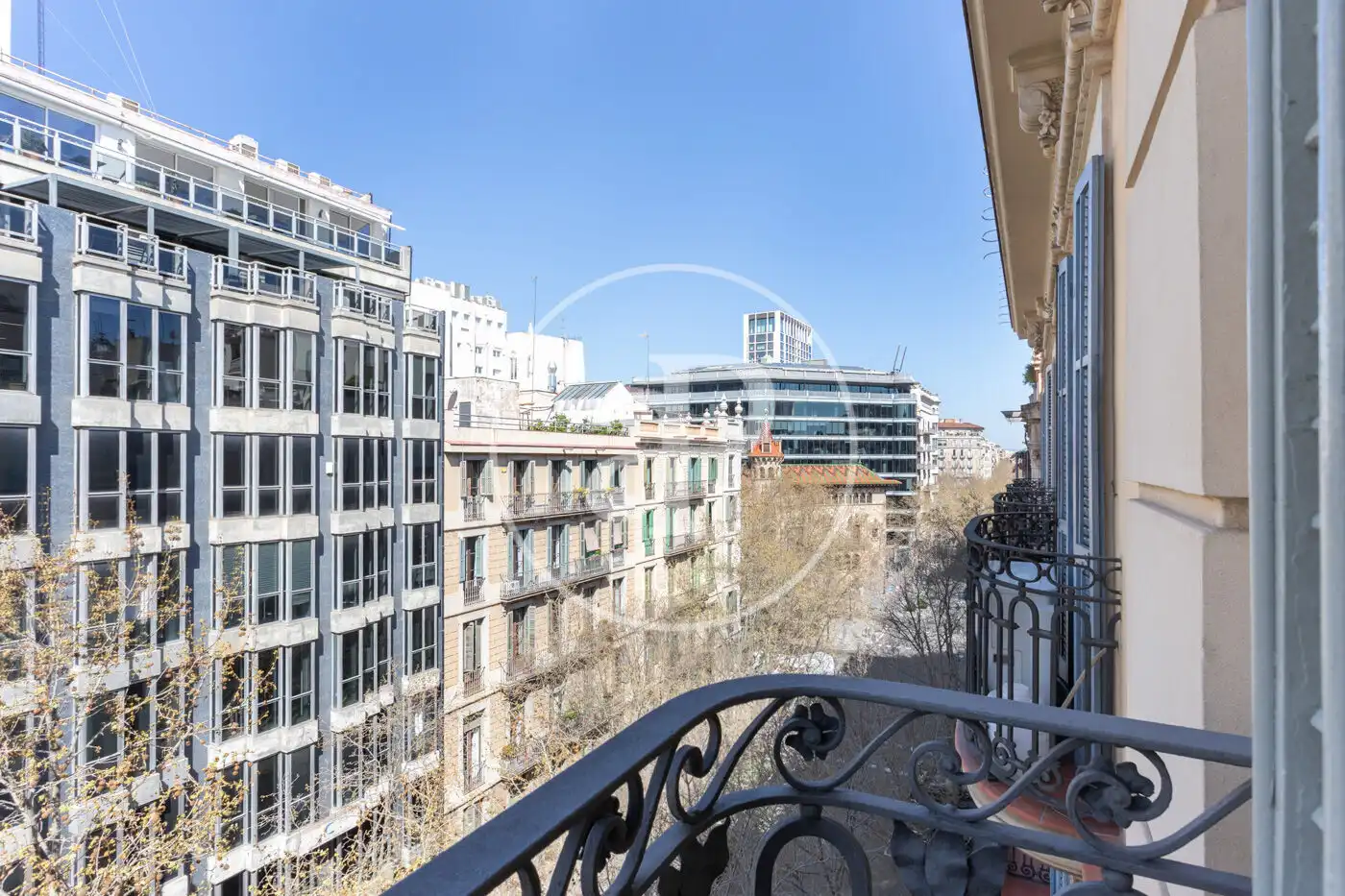 Exterior view of Flat for rent in Barcelona  with Air Conditioner, Heating and Terrace