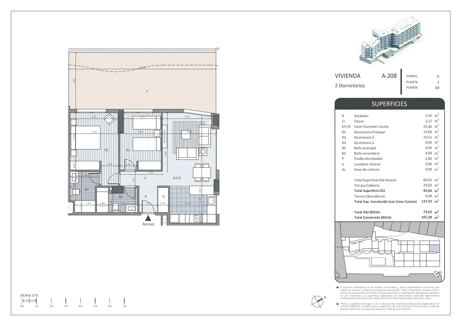 Piso de obra nueva con piscina en venta en Calle Colón 6, imagen 2